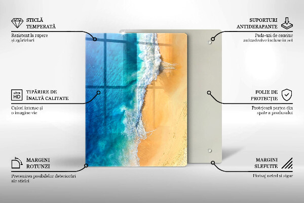 Cubre encimera Playa y mar