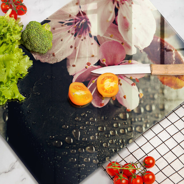 Cubre encimera Flores piedras zen