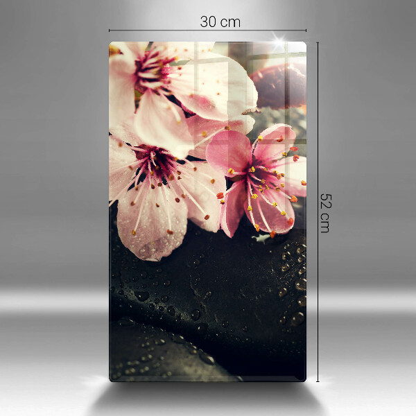 Cubre encimera Flores piedras zen