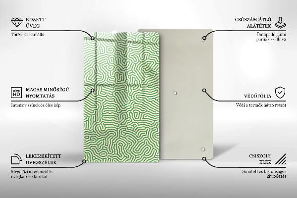 Cubre encimera Líneas abstractas