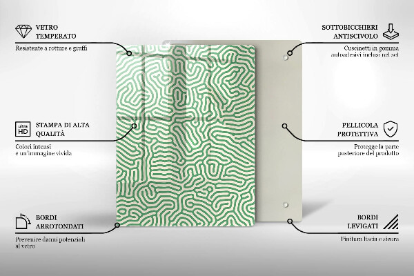 Cubre encimera Líneas abstractas