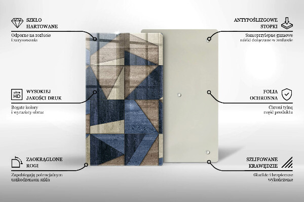 Cubre encimera Abstracción geométrica