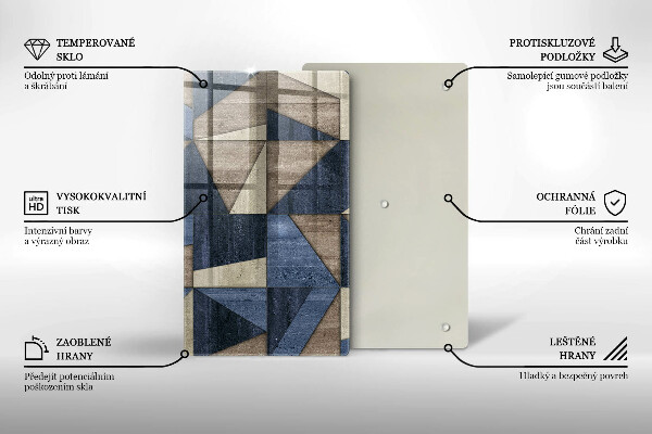 Cubre encimera Abstracción geométrica