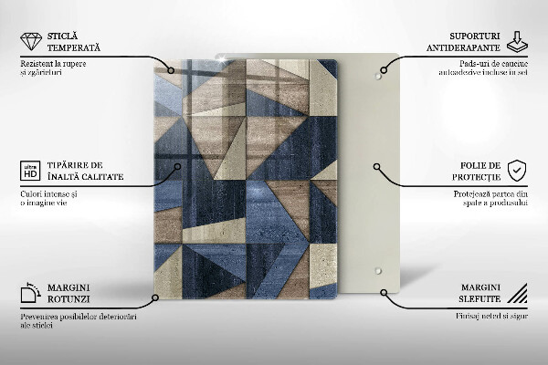 Cubre encimera Abstracción geométrica