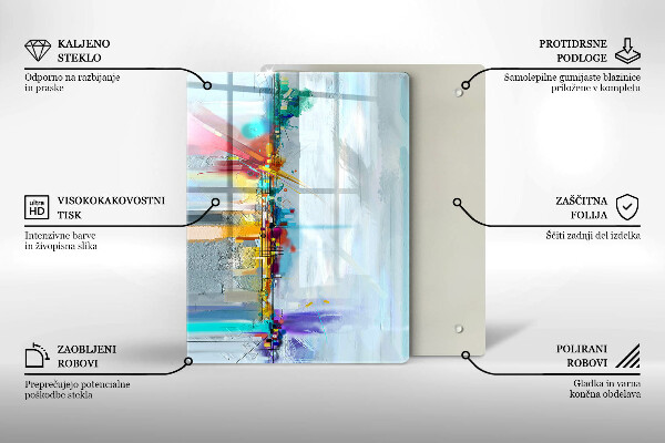 Cubre encimera Abstracción pintada