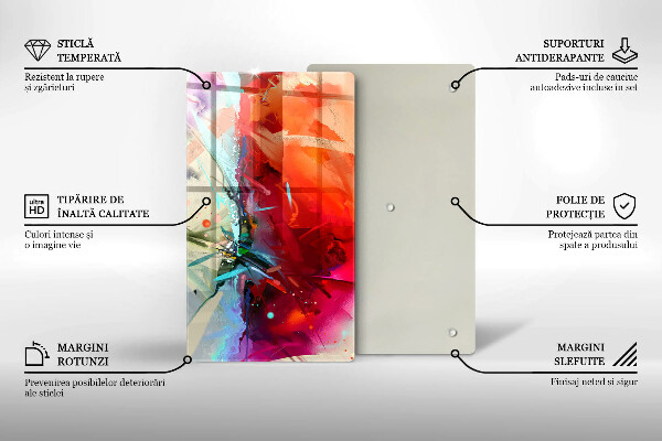 Cubre encimera Abstracción pintada