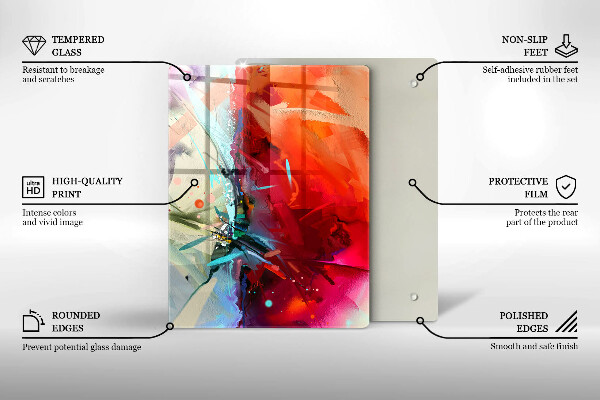 Cubre encimera Abstracción pintada