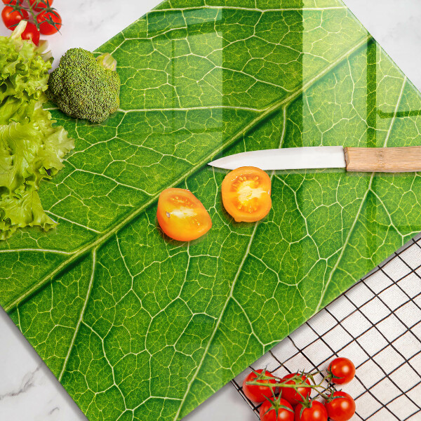 Cubre encimera Venas de las hojas naturales