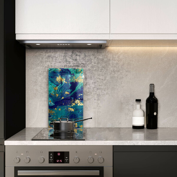 Cubre encimera Abstracción con oro