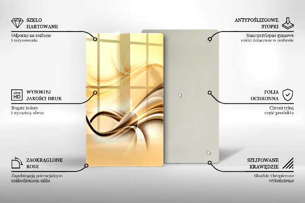 Cubre encimera Abstracción de humo