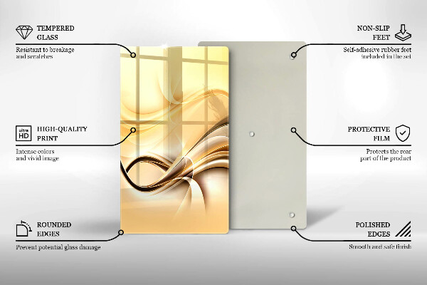 Cubre encimera Abstracción de humo