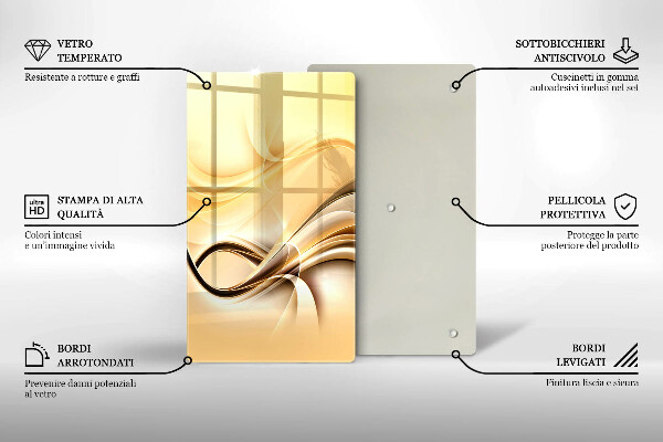 Cubre encimera Abstracción de humo