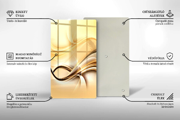 Cubre encimera Abstracción de humo