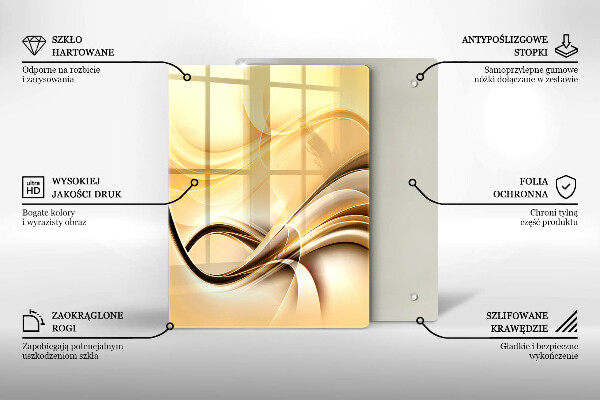 Cubre encimera Abstracción de humo