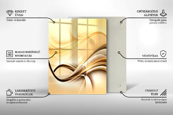 Cubre encimera Abstracción de humo