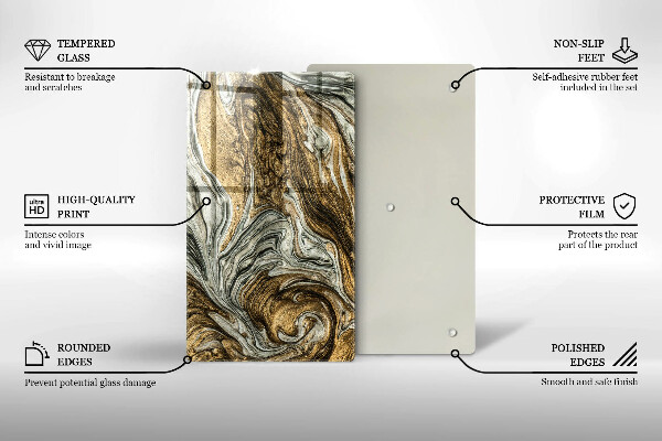 Cubre encimera Rica abstracción