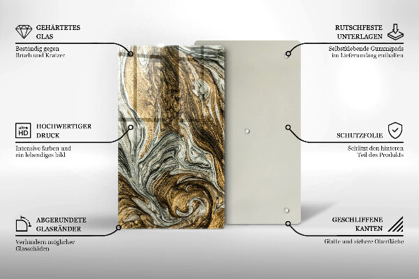Cubre encimera Rica abstracción