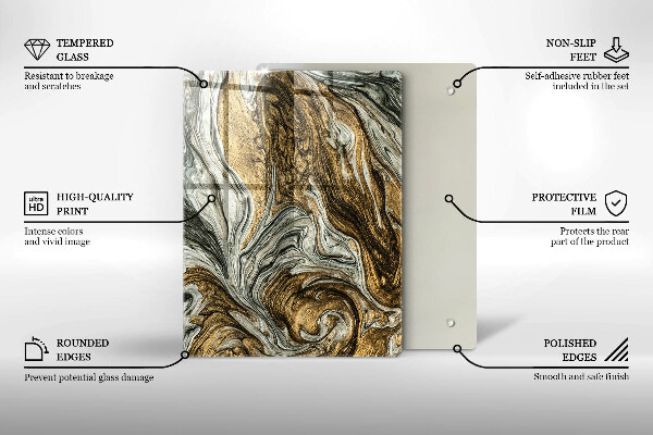 Cubre encimera Rica abstracción