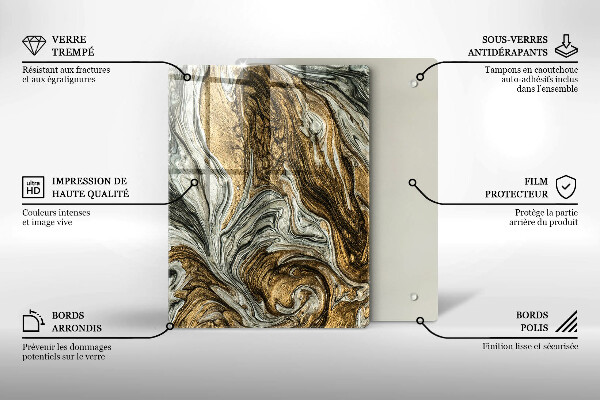 Cubre encimera Rica abstracción