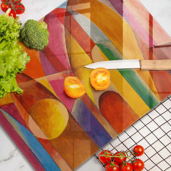 Cubre encimera Abstracción colorida