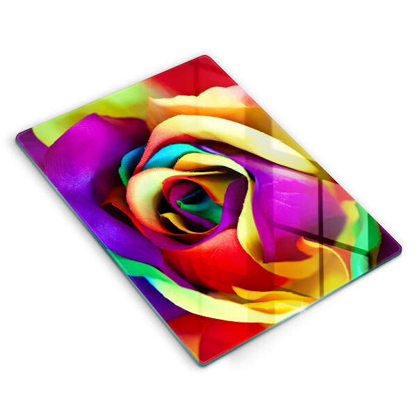 Cubre encimera Pétalos de rosa de colores