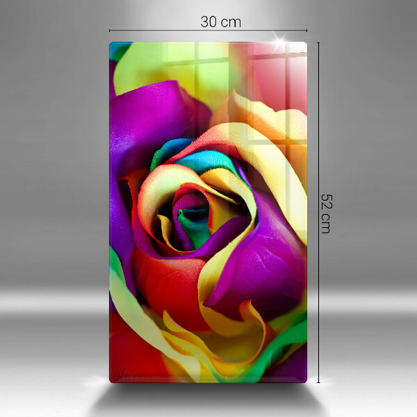 Cubre encimera Pétalos de rosa de colores