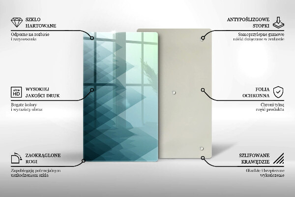 Cubre encimera Montañas abstractas