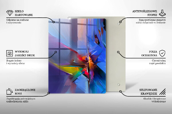 Cubre encimera Abstracción pintada