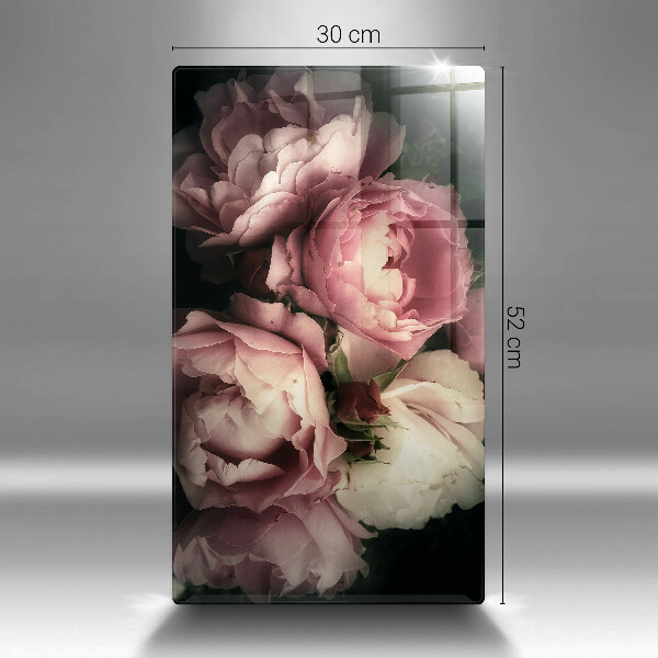 Cubre encimera Flores de peonía