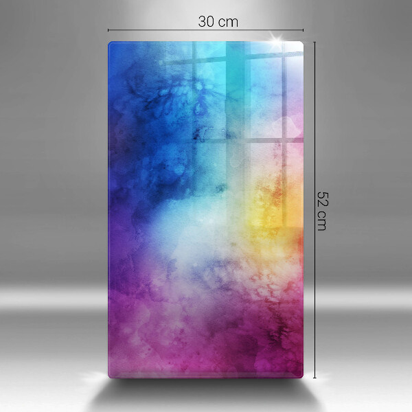 Cubre encimera Salpicaduras de acuarela del arco iris