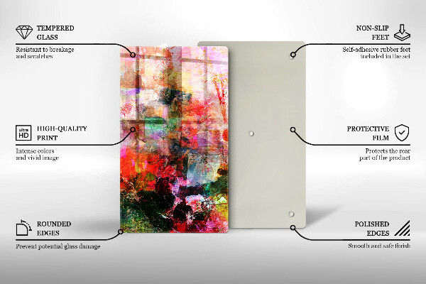 Cubre encimera Abstracción de pintura