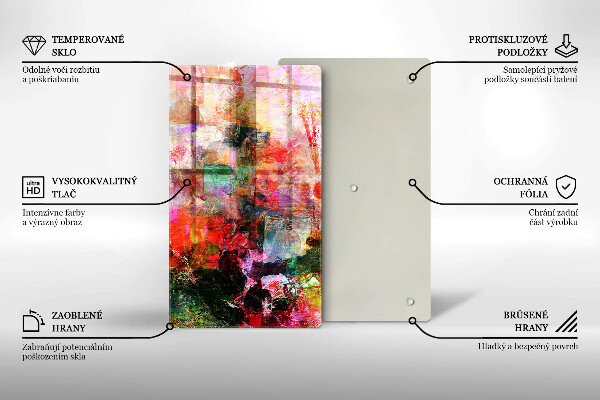 Cubre encimera Abstracción de pintura