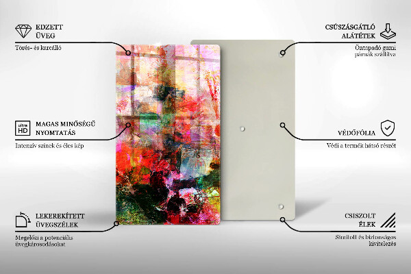 Cubre encimera Abstracción de pintura