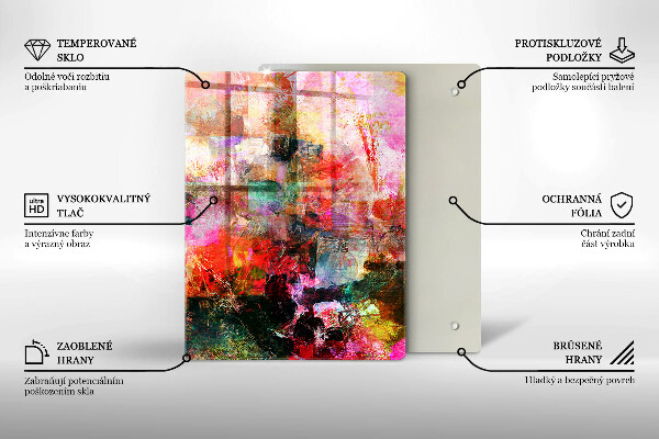 Cubre encimera Abstracción de pintura