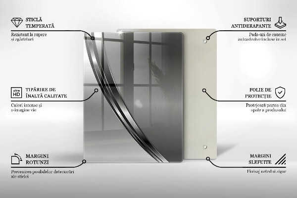 Cubre encimera Abstracción de metales