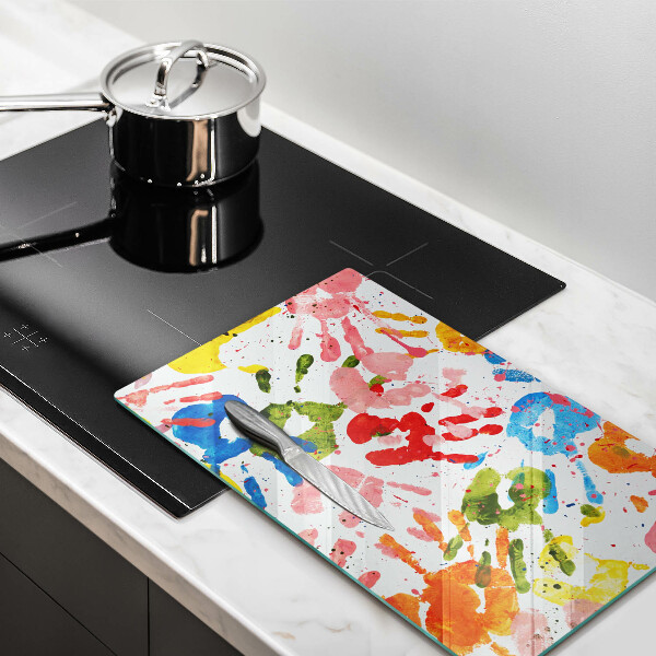 Cubre encimera Huellas de manos de niños.