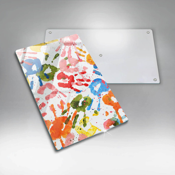 Cubre encimera Huellas de manos de niños.