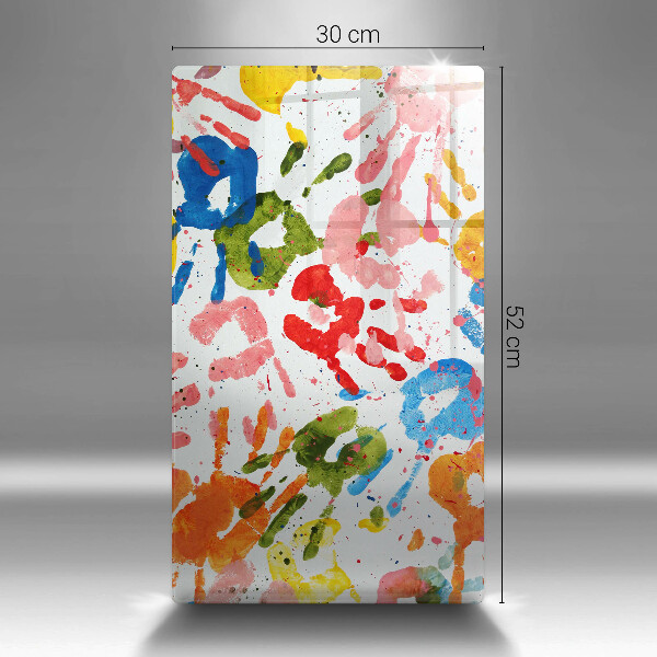 Cubre encimera Huellas de manos de niños.