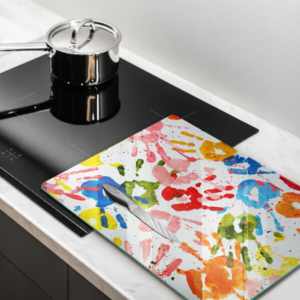 Cubre encimera Huellas de manos de niños.