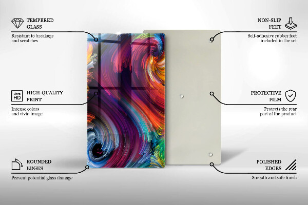 Cubre encimera Destacados coloridos