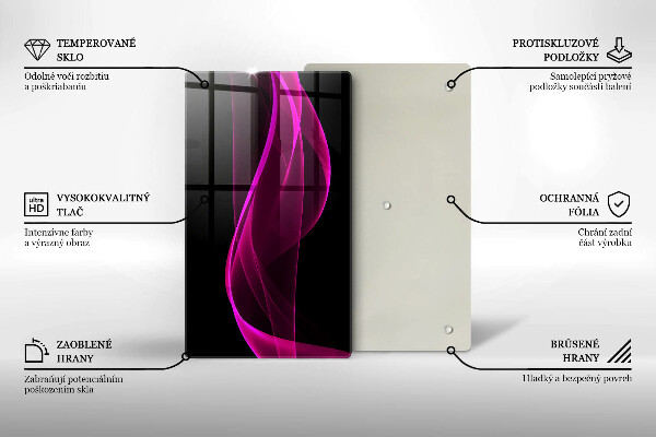 Cubre encimera Abstracción rosa