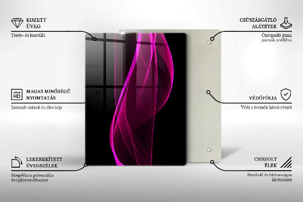 Cubre encimera Abstracción rosa