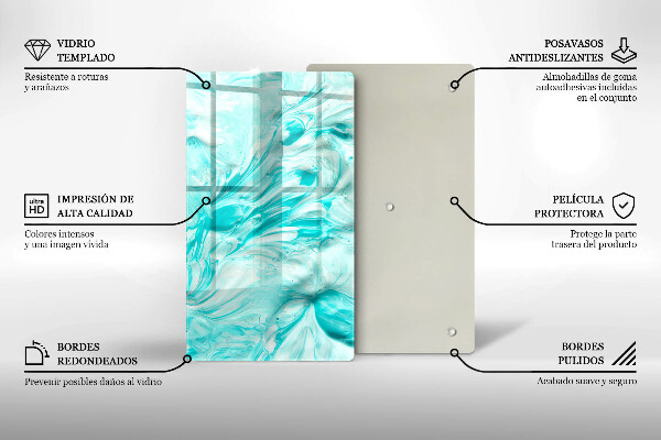 Cubre encimera Pinturas de abstraccion