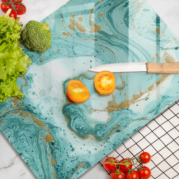 Cubre encimera Abstracción azul