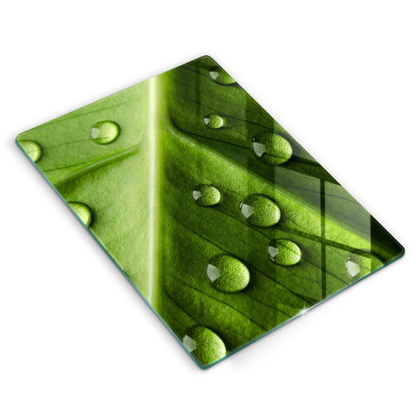 Cubre encimera Hoja y rocío de la naturaleza