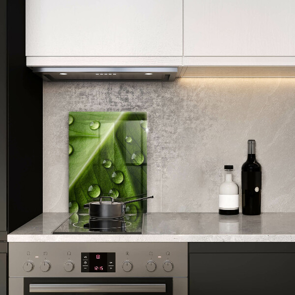 Cubre encimera Hoja y rocío de la naturaleza