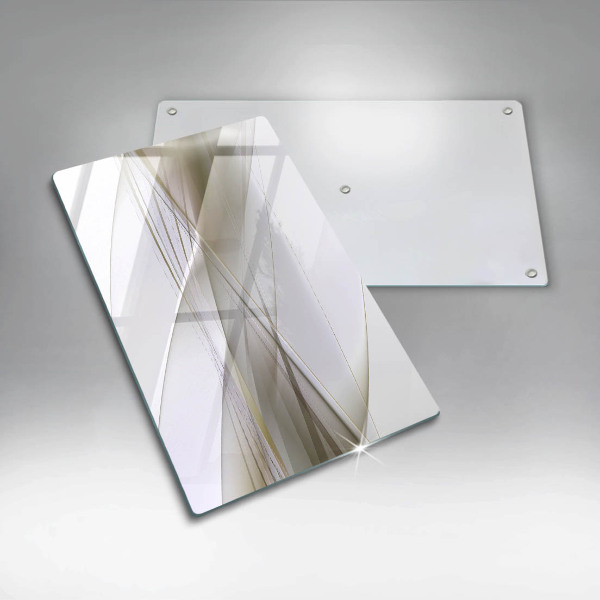 Cubre encimera Diseño de líneas abstractas.