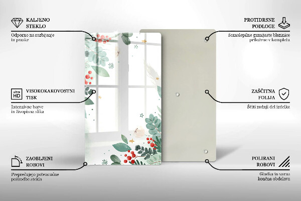 Cubre encimera Hojas de acuarela