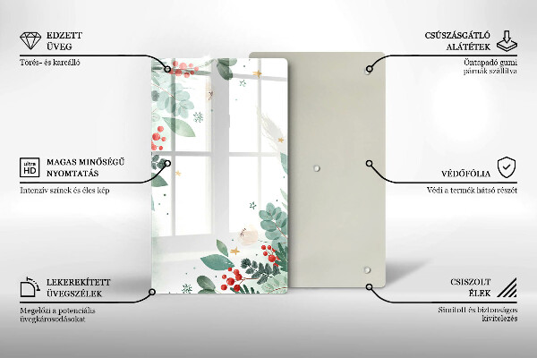 Cubre encimera Hojas de acuarela