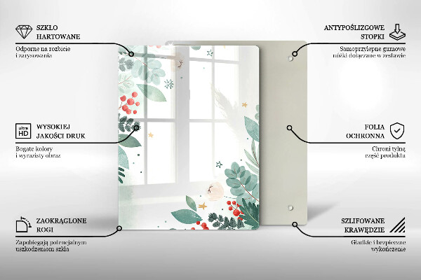 Cubre encimera Hojas de acuarela